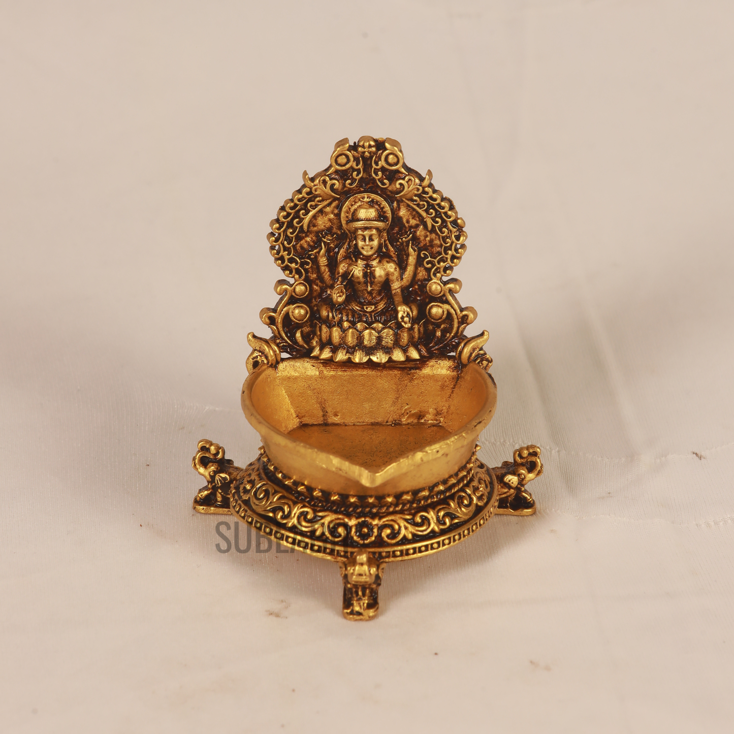 Lakshmi Deepam with Elephant Leg Shaped Base(Pair)(2 units)