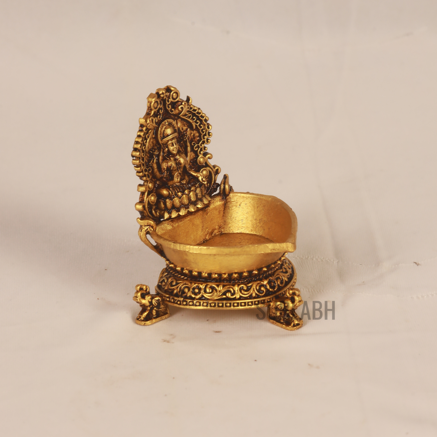 Lakshmi Deepam with Elephant Leg Shaped Base(Pair)(2 units)