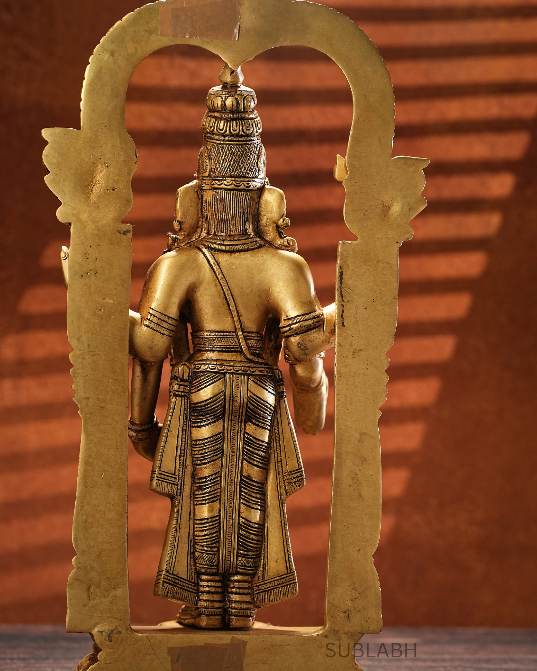 Sublabh Pure Brass Tirupati Balaji Statue โ Sacred Venkateswara Murti & Spiritual Companion for Home Altar