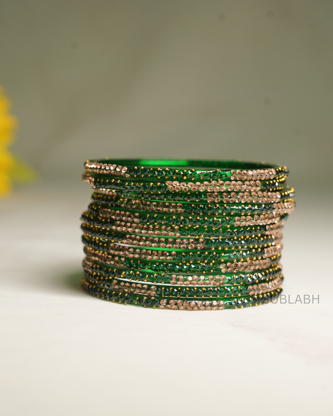 Bahaar Bangles- Clustered Dots With dot Spacing (Dozen)