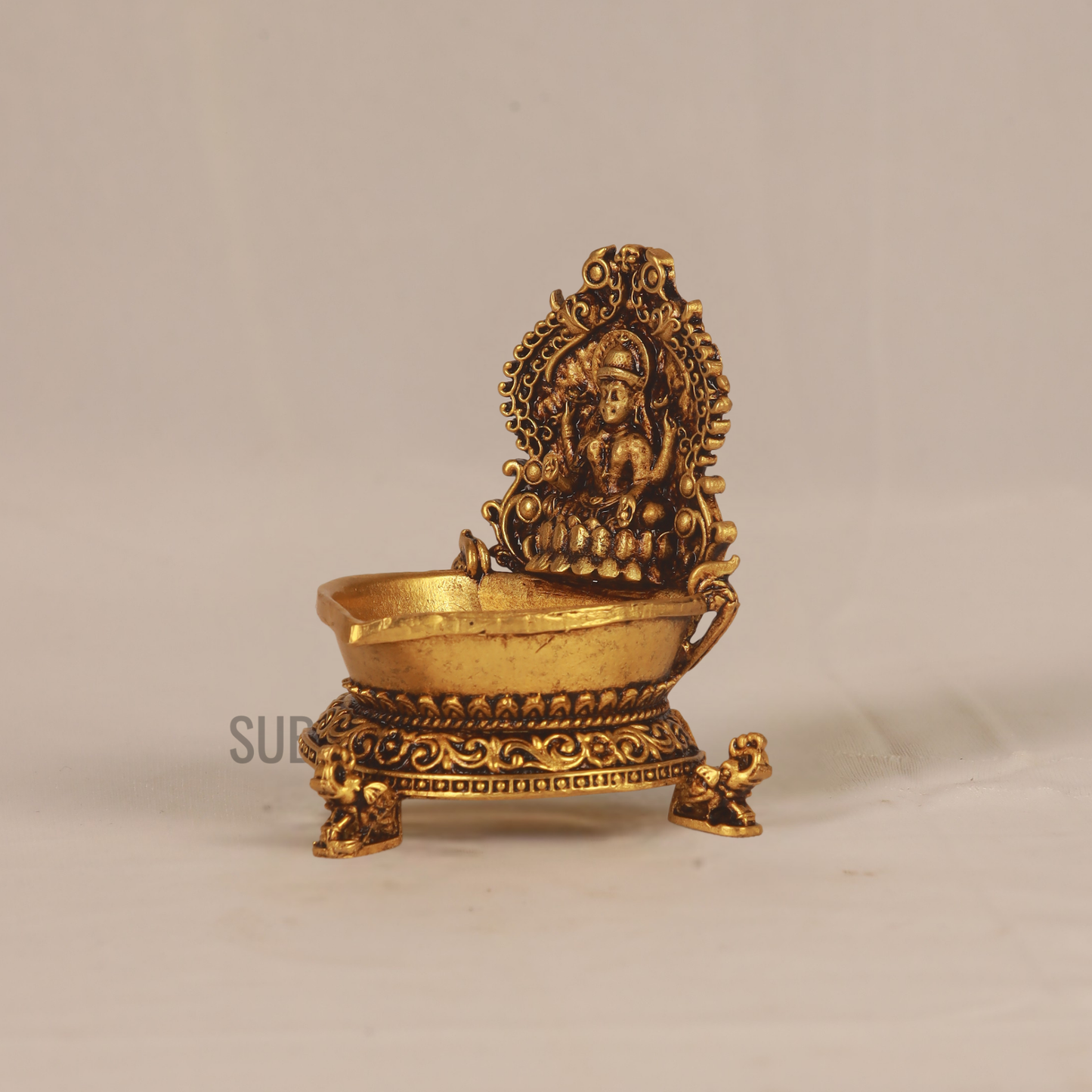 Lakshmi Deepam with Elephant Leg Shaped Base(Pair)(2 units)