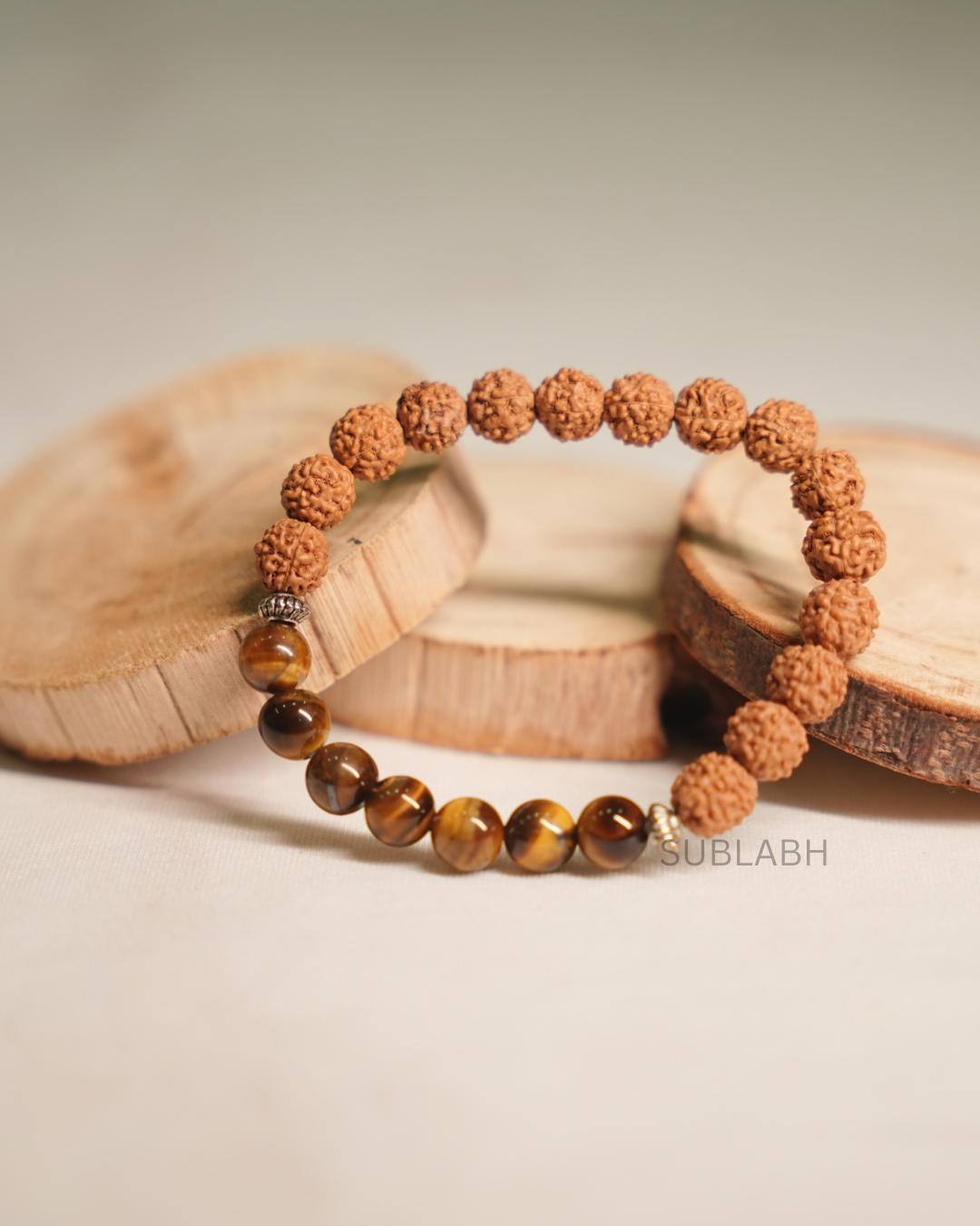 Rudraksha Gems Energy Bracelet