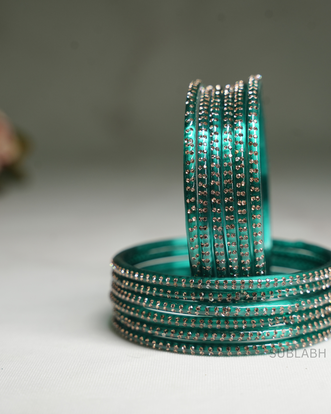 Bahaar Bangles - Closed Double dotted (Dozen)