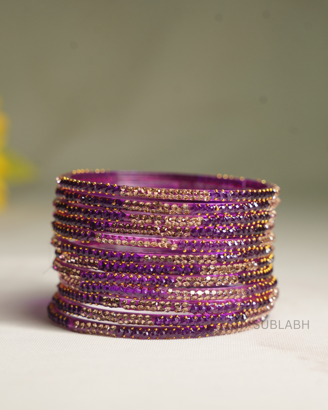 Bahaar Bangles- Clustered Dots With dot Spacing (Dozen)