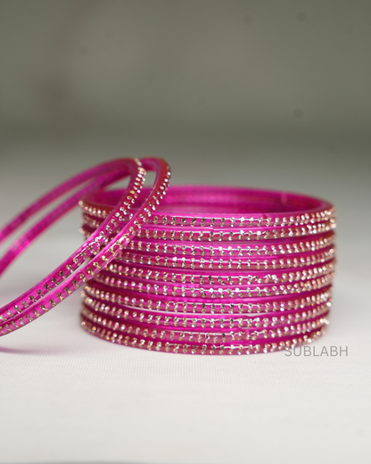 Bahaar Bangles - Closed Double dotted (Dozen)