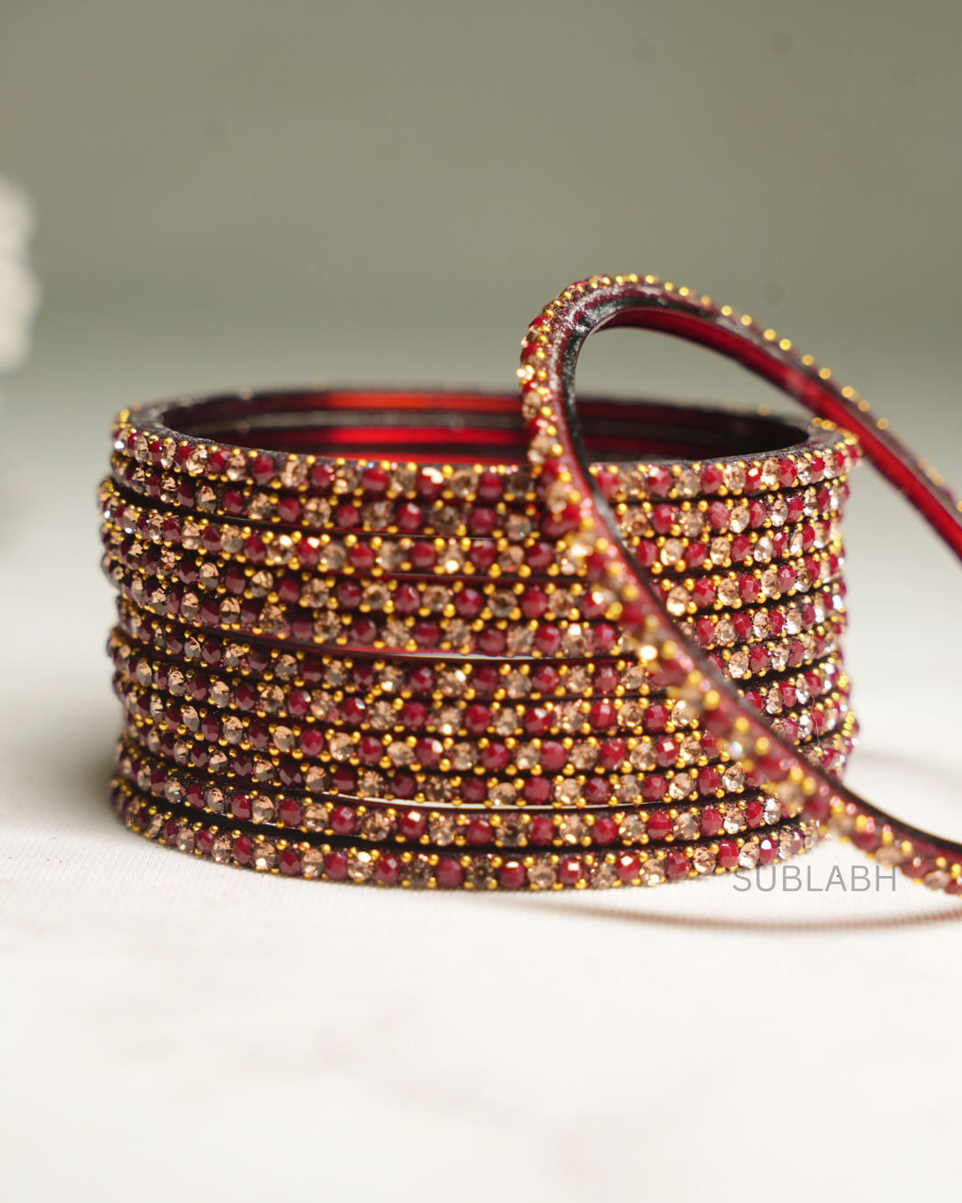 Bahaar Bangles- Uniform Gemstone across (Dozen)