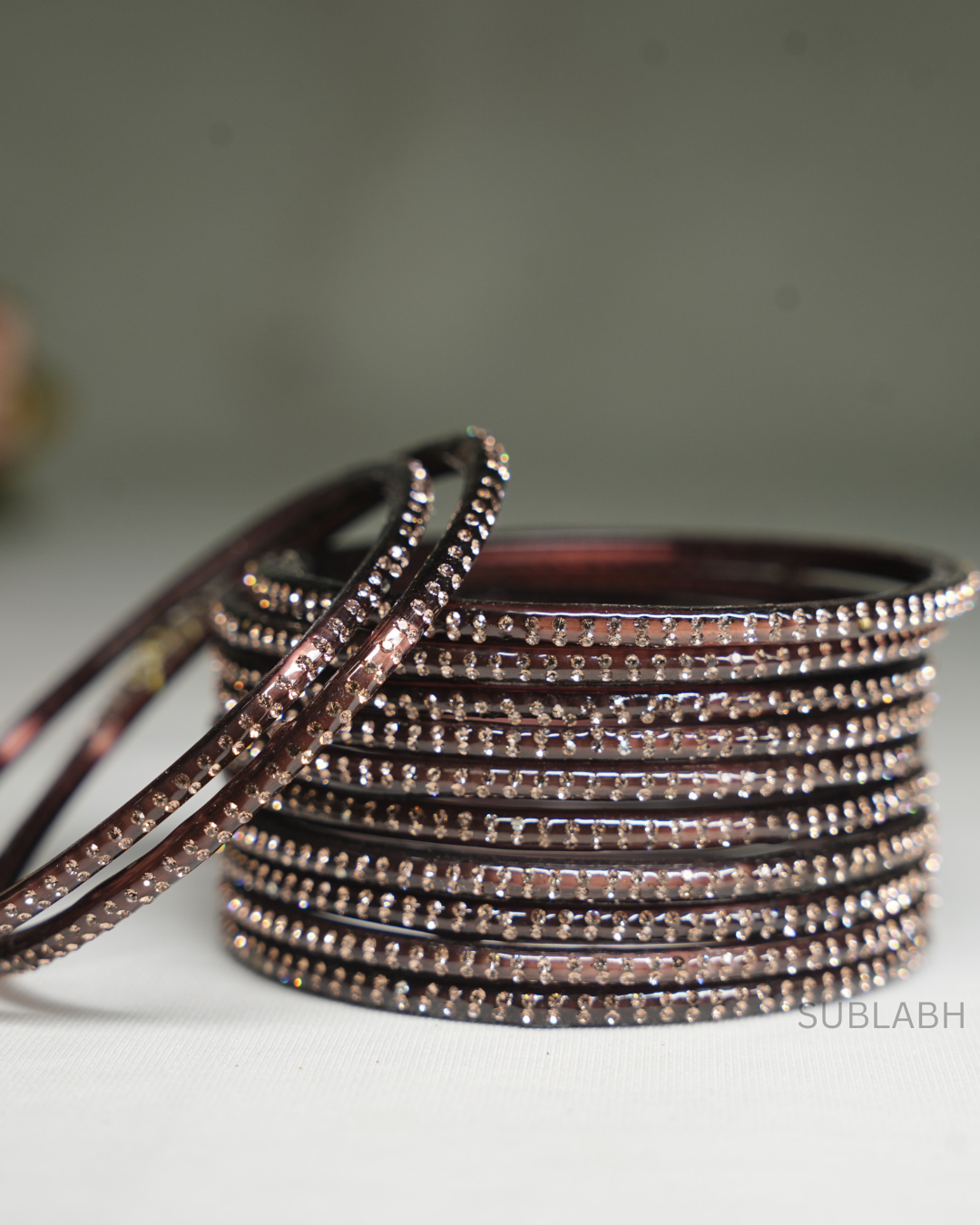 Bahaar Bangles - Closed Double dotted (Dozen)