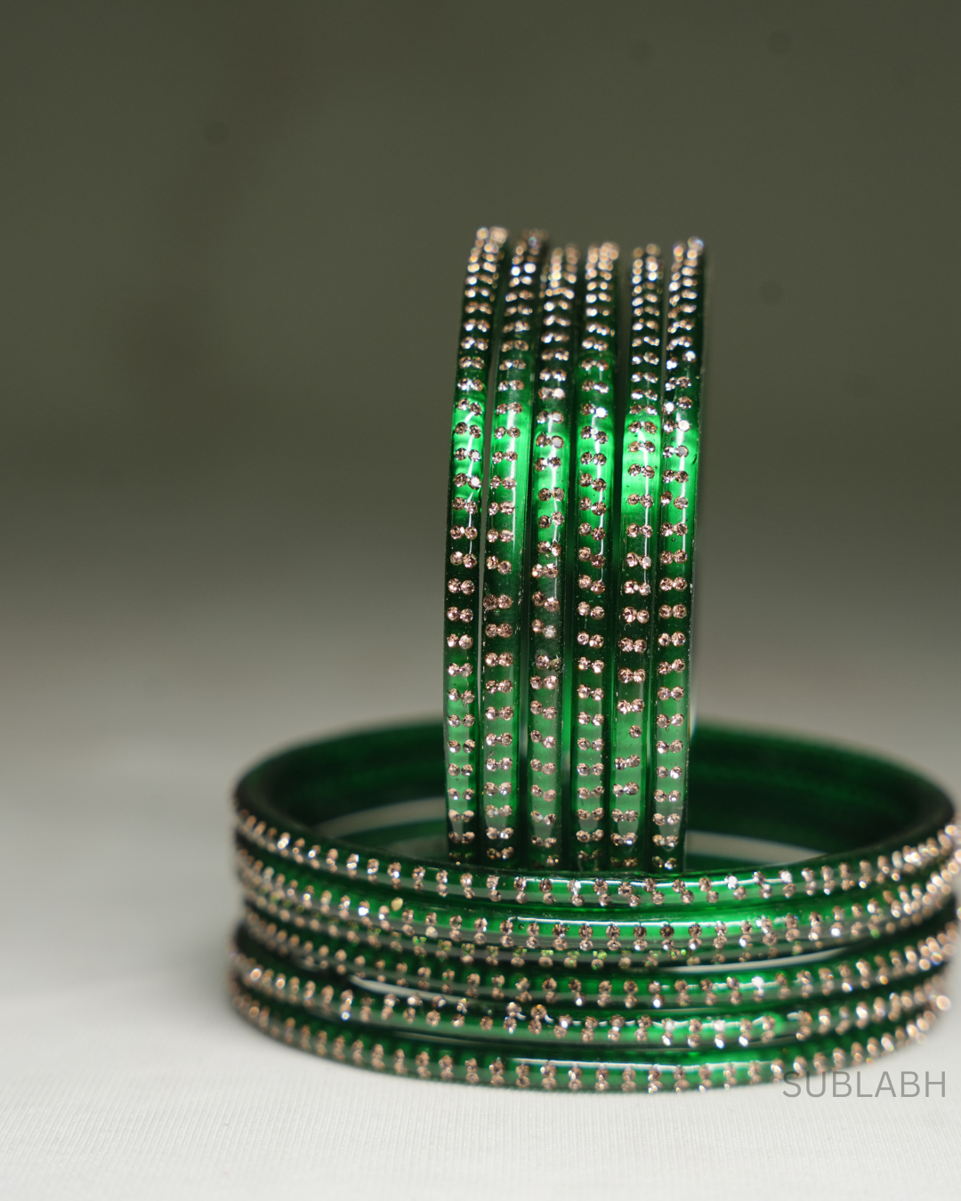 Bahaar Bangles - Closed Double dotted (Dozen)