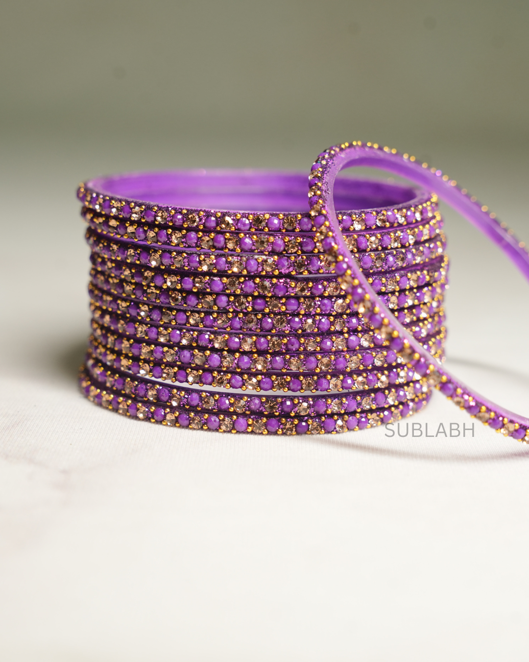 Bahaar Bangles- Uniform Gemstone across (Dozen)
