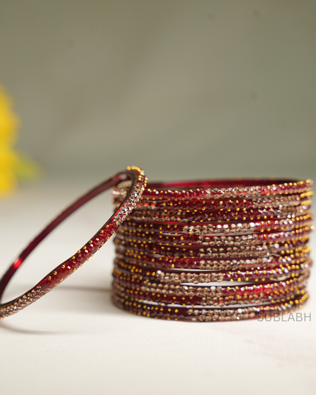 Bahaar Bangles- Clustered Dots With dot Spacing (Dozen)