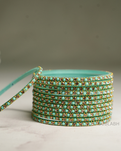 Bahaar Bangles- Uniform Gemstone across (Dozen)
