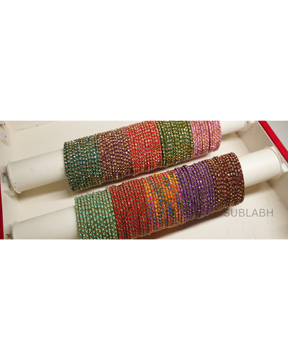 Bahaar Bangles- Uniform Gemstone across (Dozen)